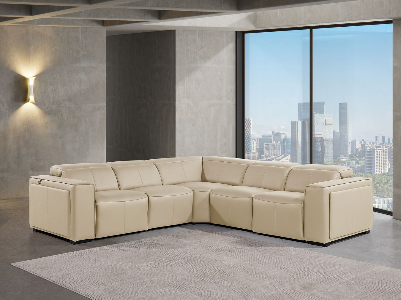 DivanItalia Power Motion Loveseat