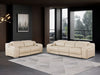 Global United 6111 3-Piece Reclining Set – Beige