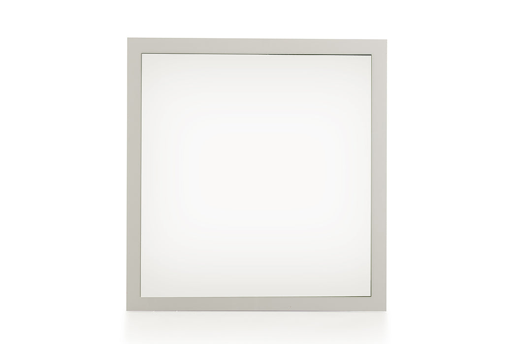 Juliet Italian Modern White & Rosegold Mirror