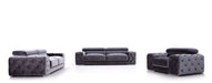 Trisha Modern Grey Fabric Chair