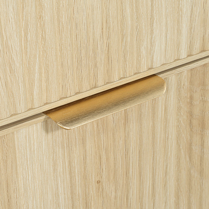 Lydd Nightstand aluminum handle detail