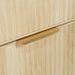 Lydd Nightstand aluminum handle detail