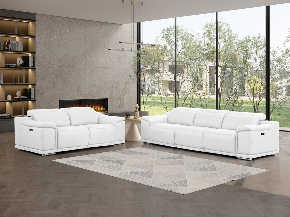 2679 2-Piece Reclining Set - White