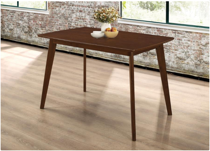 DEEP  DINING TABLE - Mid-Century Modern Dining Table | NorCal Furniture Santa Clara CA