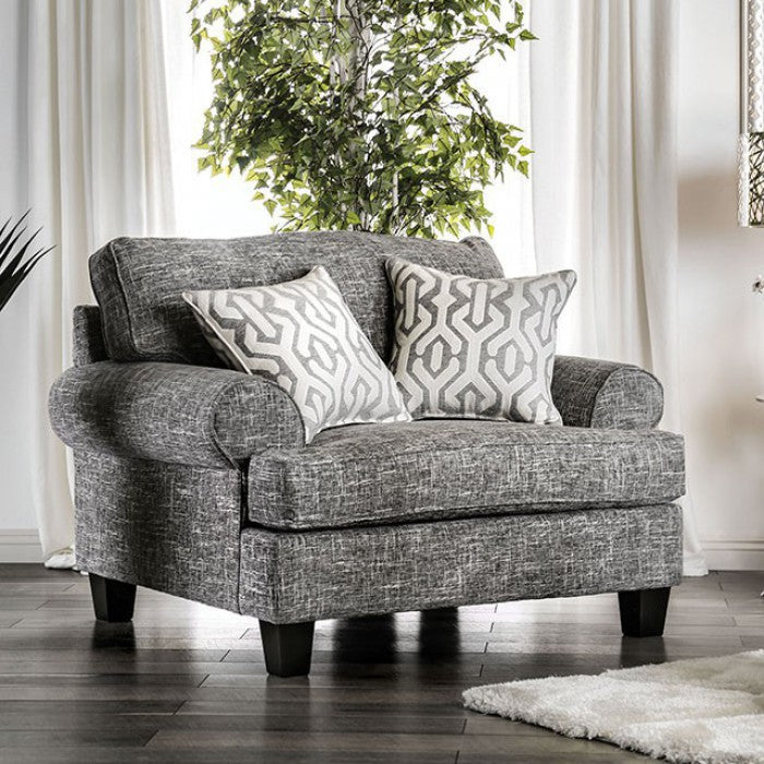 Pearl Chair - Grey Transitional Chair | NorCal Furniture Santa Clara CA