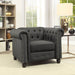 Park Chair - Grey Transitional Chair | NorCal Furniture Santa Clara CA