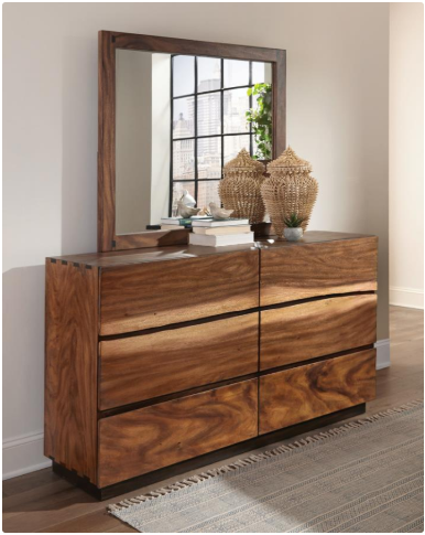 Elevations Smokey Walnut Dresser