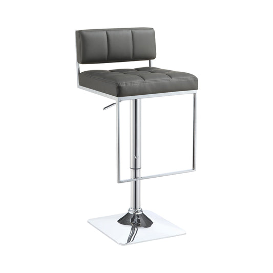 GREY - ADJUSTABLE BAR STOOL