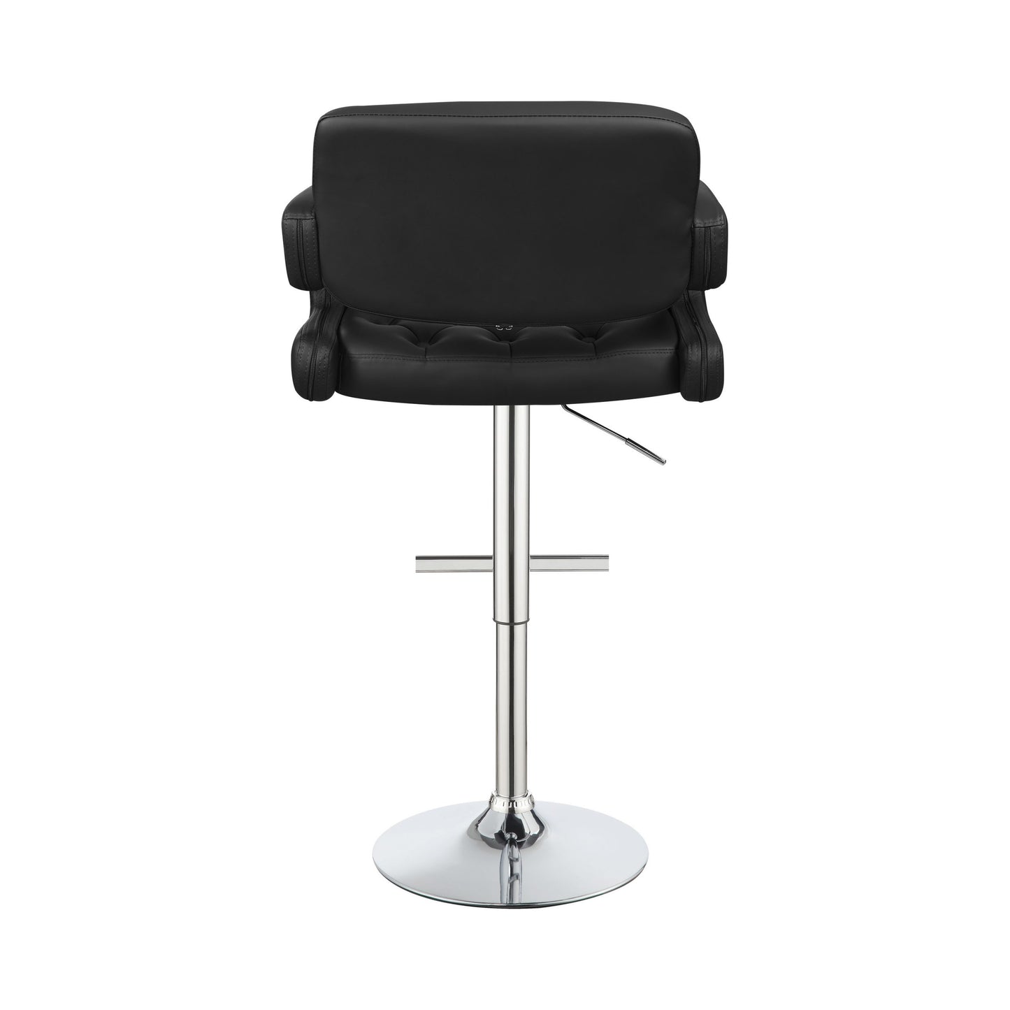 BLACK - 29" ADJUSTABLE HEIGHT BAR STOOL