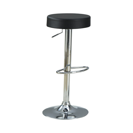 BLACK - 29" ADJUSTABLE BAR STOOL