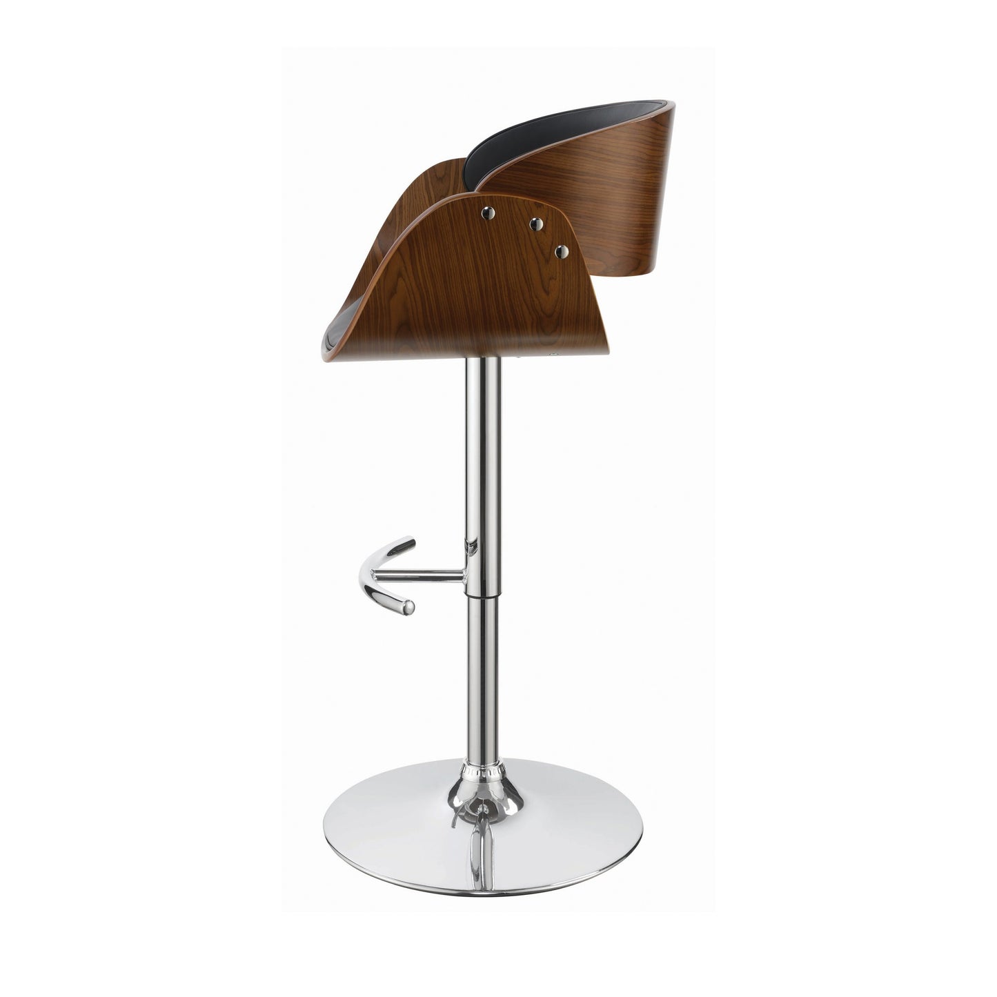 BLACK - ADJUSTABLE BAR STOOL