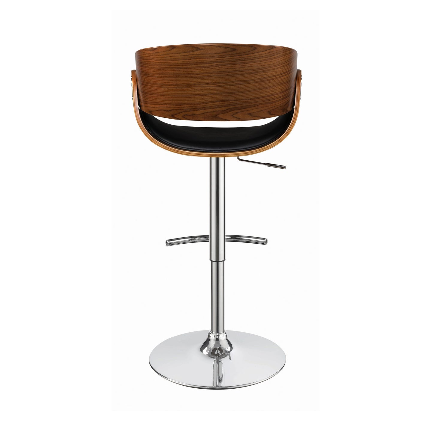 BLACK - ADJUSTABLE BAR STOOL