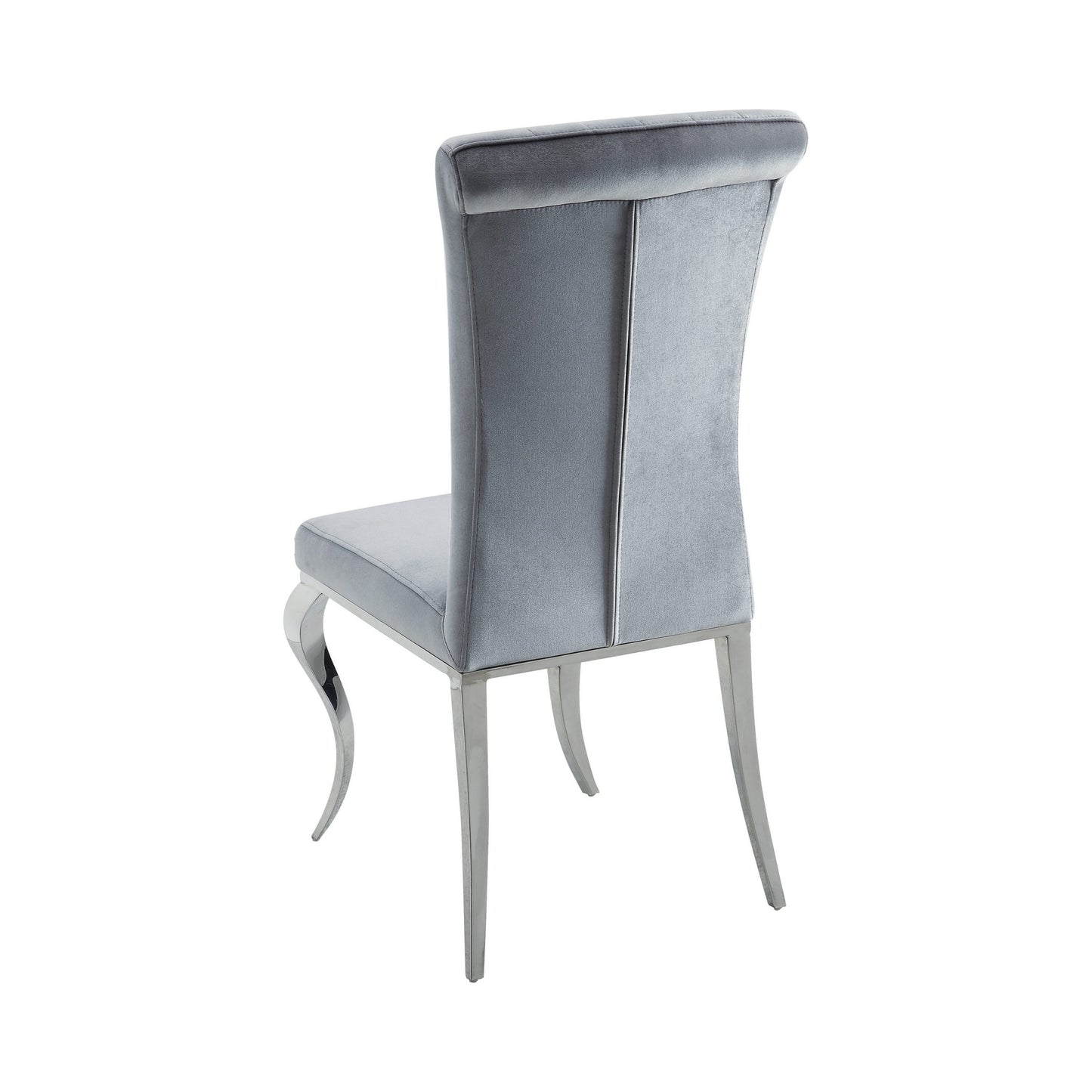 GREY - UPHOLSTERED SIDE DINING CHAIR