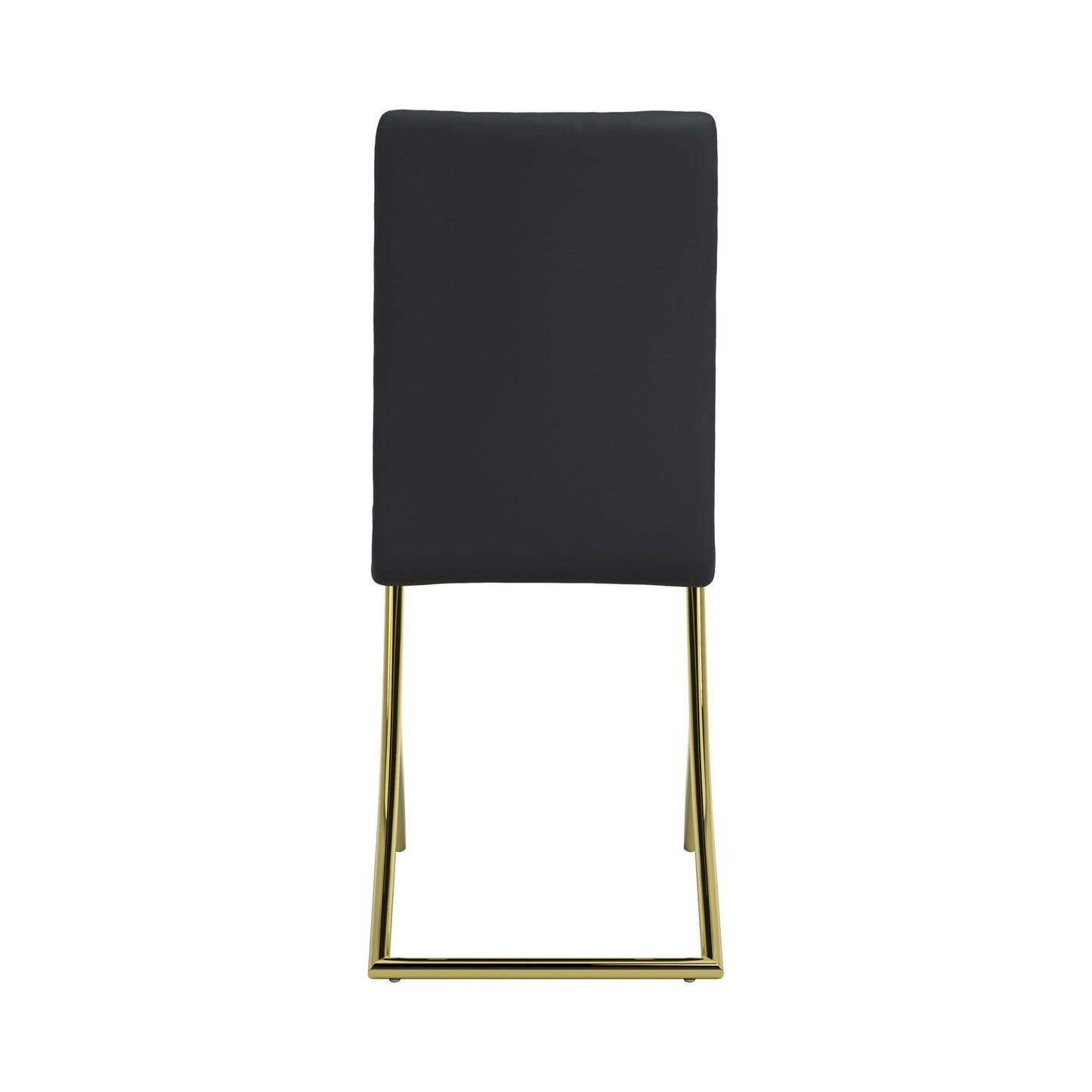 BLACK - UPHOLSTERED SIDE DINING CHAIR