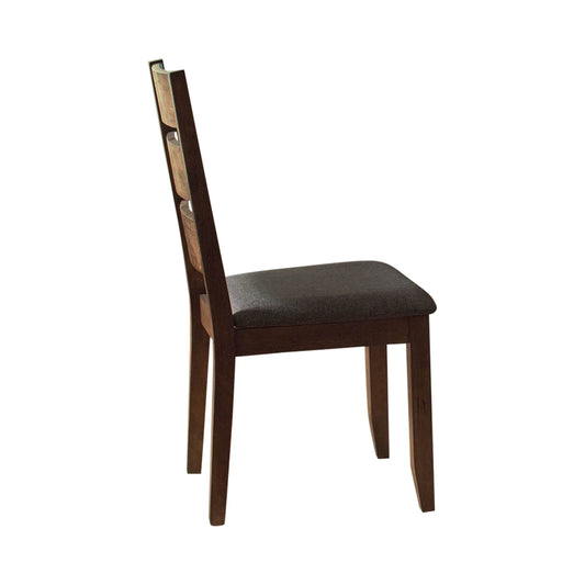 KNOTTY NUTMEG - LADDER BACK DINING SIDE CHAIR