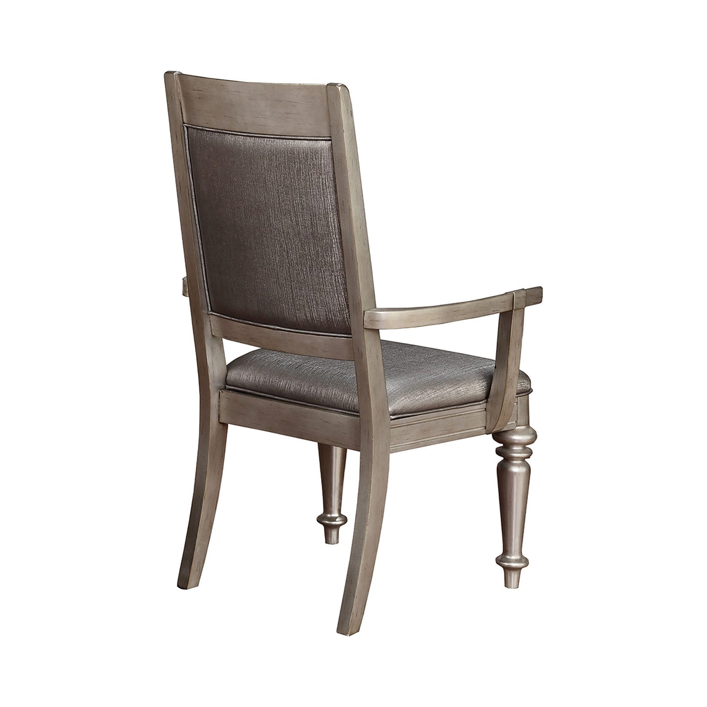 METALLIC - ARM DINING CHAIR