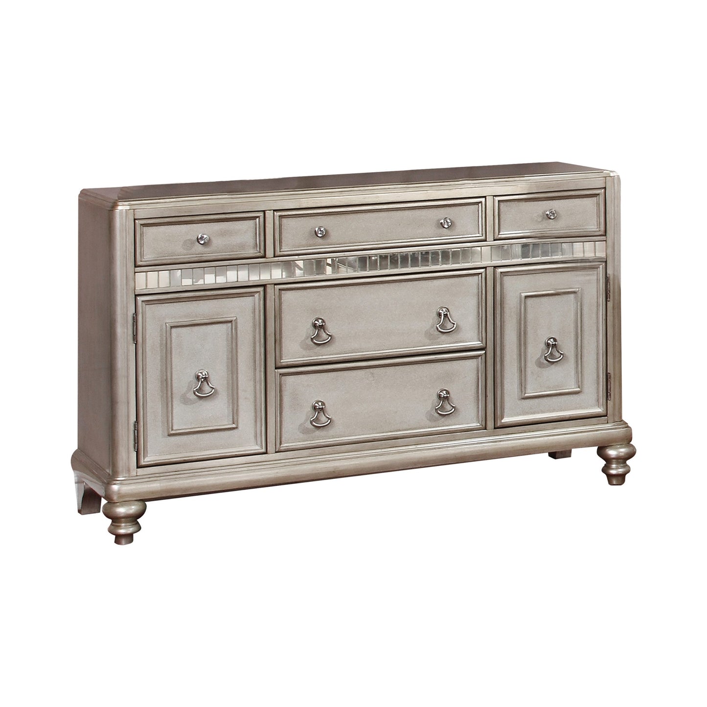 METALLIC PLATINUM - 5-DRAWER DINING SERVER