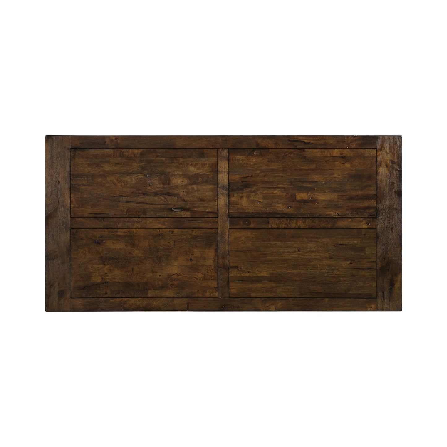 RUSTIC GOLDEN BROWN - RECTANGULAR DINING TABLE