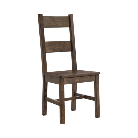 RUSTIC GOLDEN BROWN - DINING SIDE CHAIR