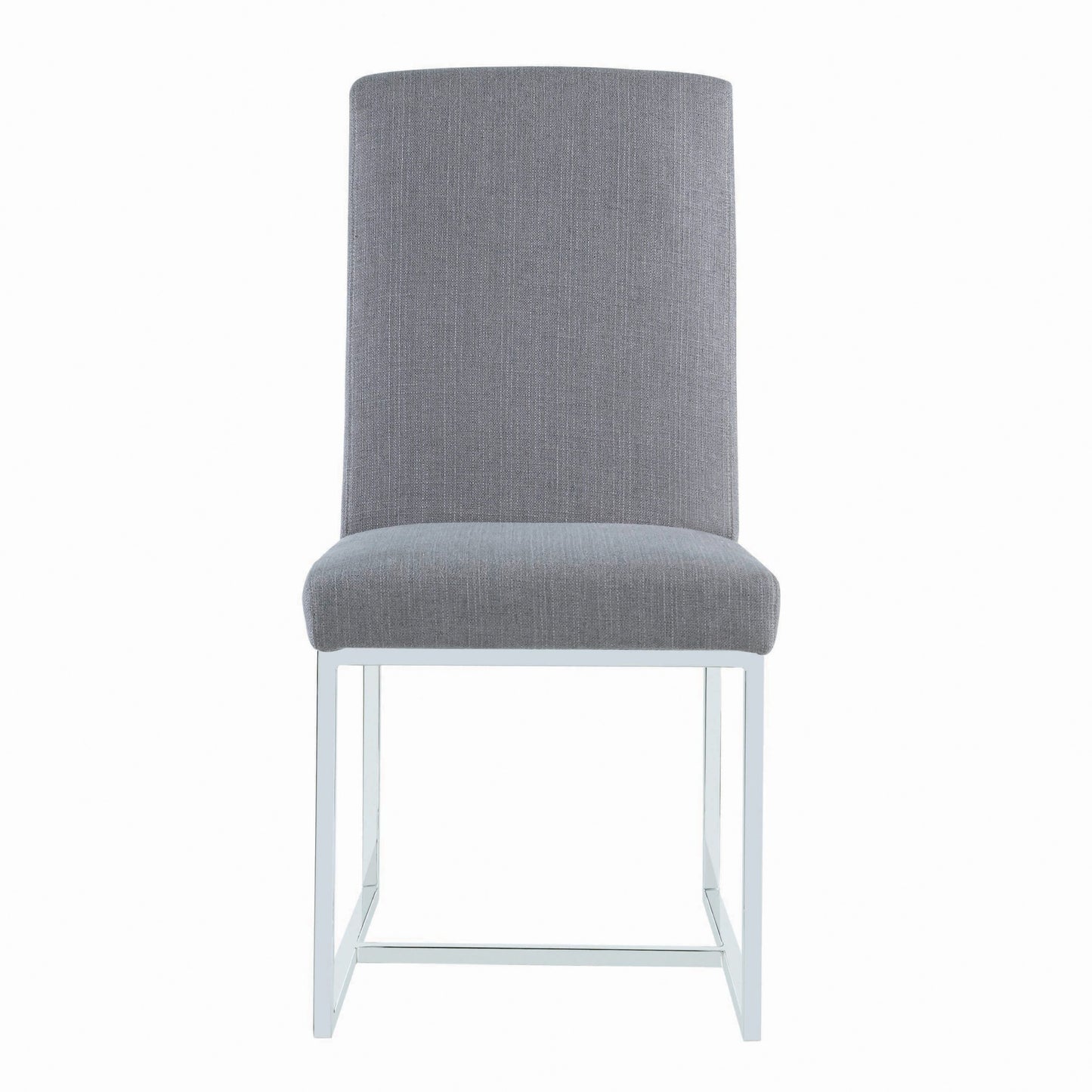 GREY - UPHOLSTERED SIDE DINING CHAIR