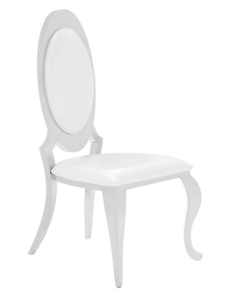 AHROME  DINING CHAIR - White Dining Chair | NorCal Furniture Santa Clara CA