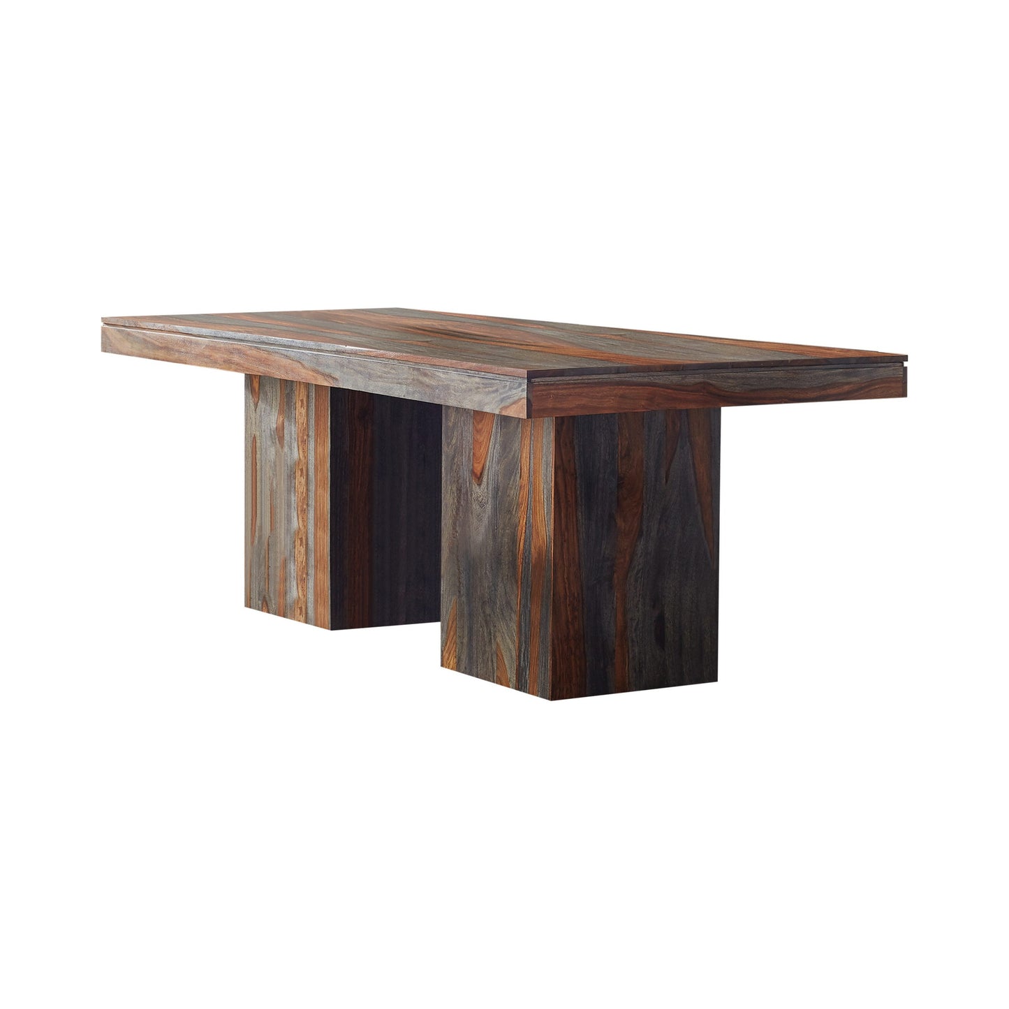 GREY SHEESHAM - DINING TABLE