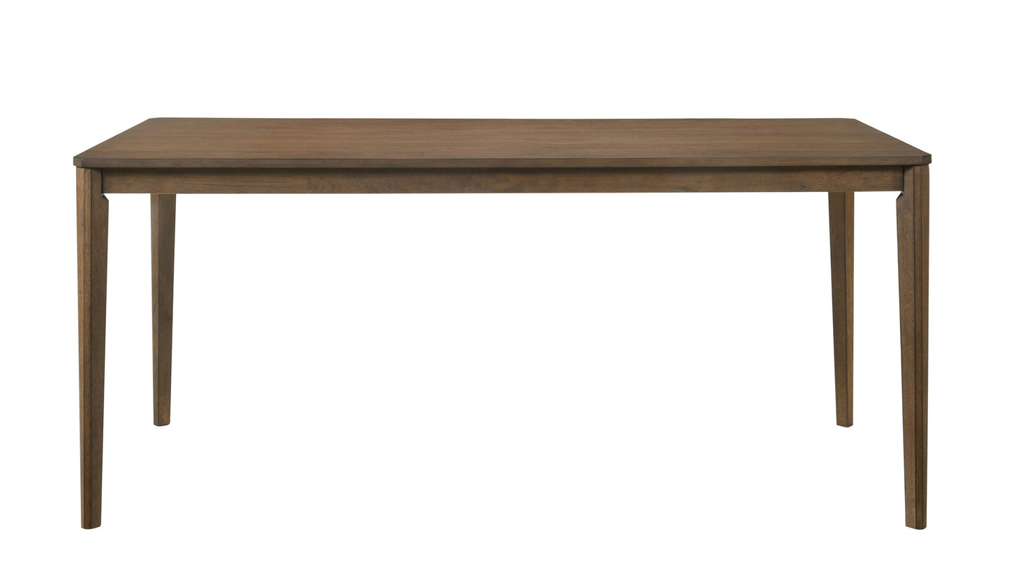 WALNUT - DINING TABLE WITH CLIPPED CORNER