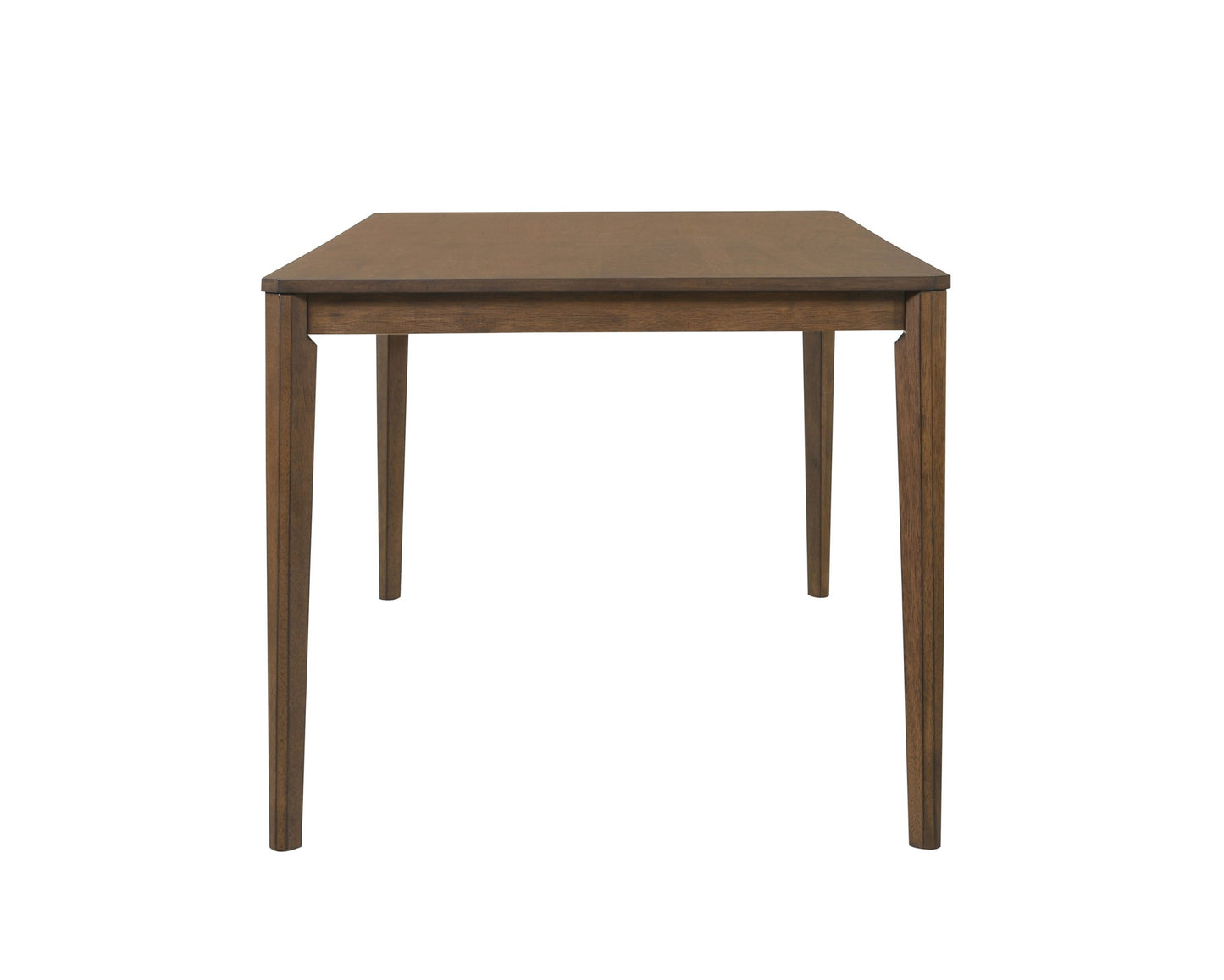 WALNUT - DINING TABLE WITH CLIPPED CORNER