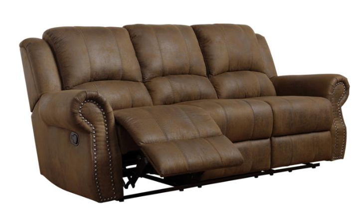 Everyday Sir Rawlinson Buckskin Brown Motion Sofa