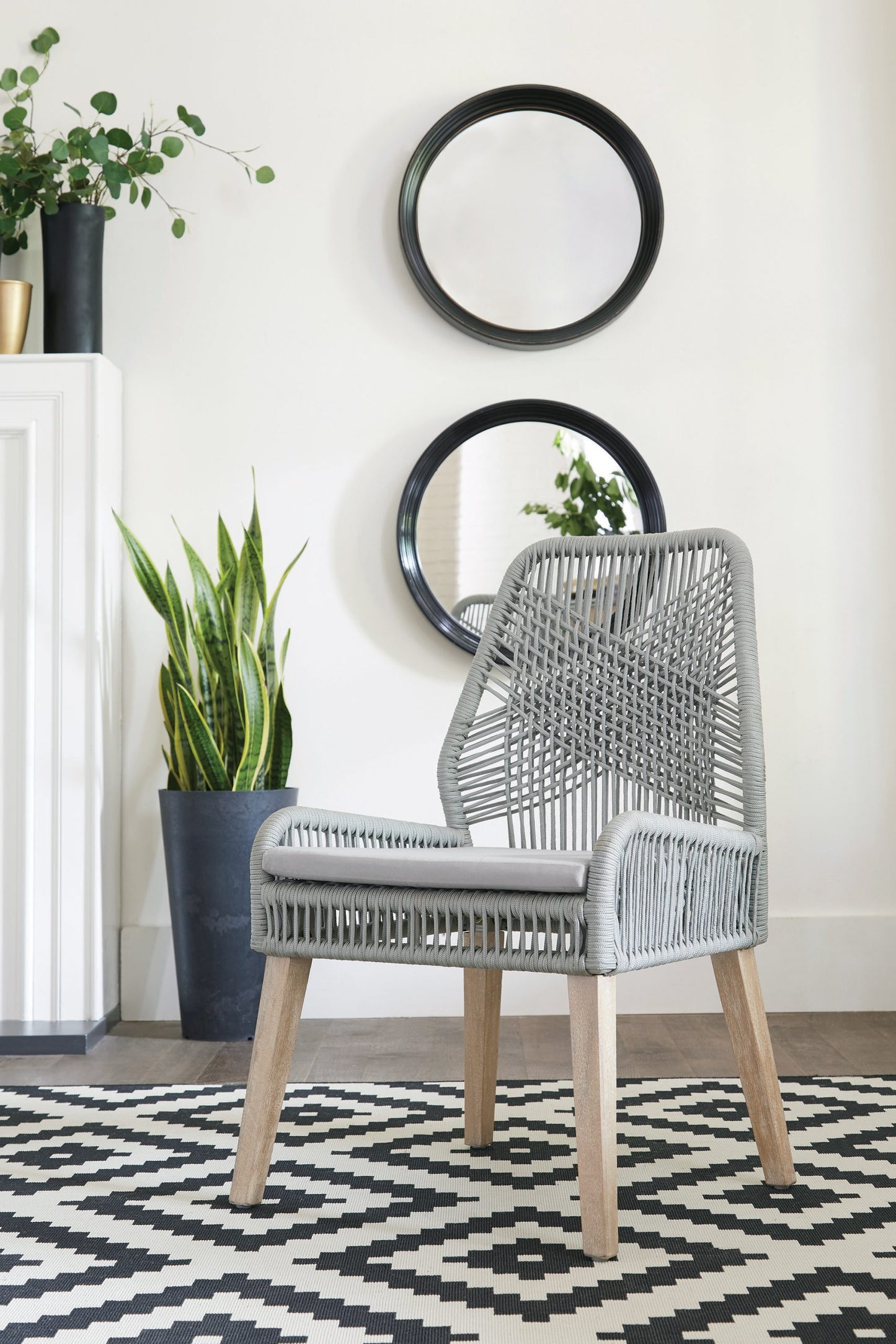 GREY - DINING CHAIR