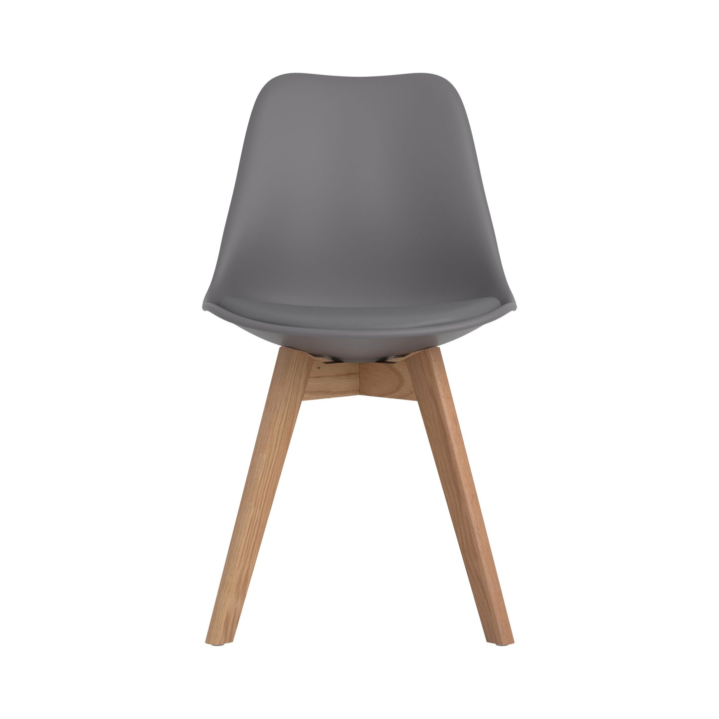 GREY - UPHOLSTERED SIDE DINING CHAIR