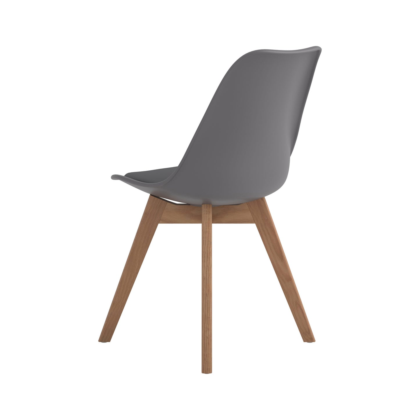 GREY - UPHOLSTERED SIDE DINING CHAIR