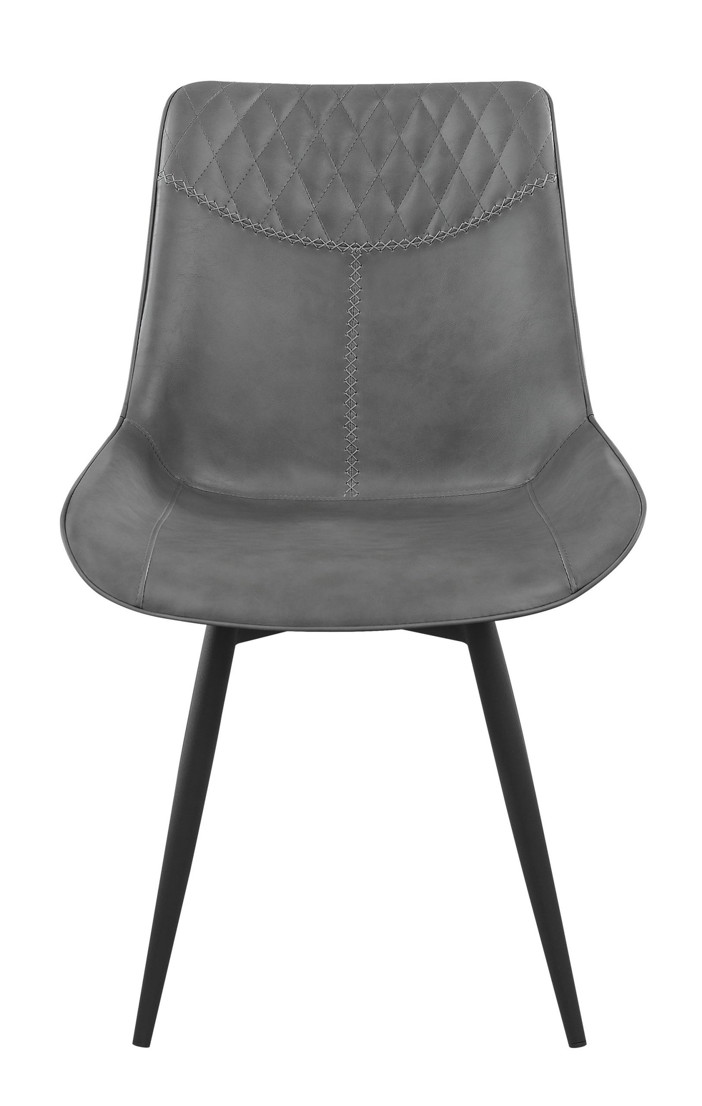 GREY - UPHOLSTERED DINING CHAIR