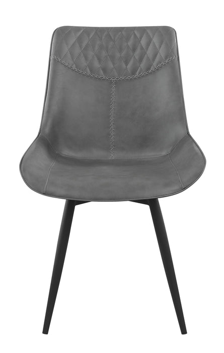 SILENT  DINING CHAIR - Grey Mid-Century Modern Dining Chair | NorCal Furniture Santa Clara CA