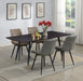SILENT  DINING CHAIR - Grey Mid-Century Modern Dining Chair | NorCal Furniture Santa Clara CA