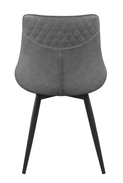 SILENT  DINING CHAIR - Grey Mid-Century Modern Dining Chair | NorCal Furniture Santa Clara CA