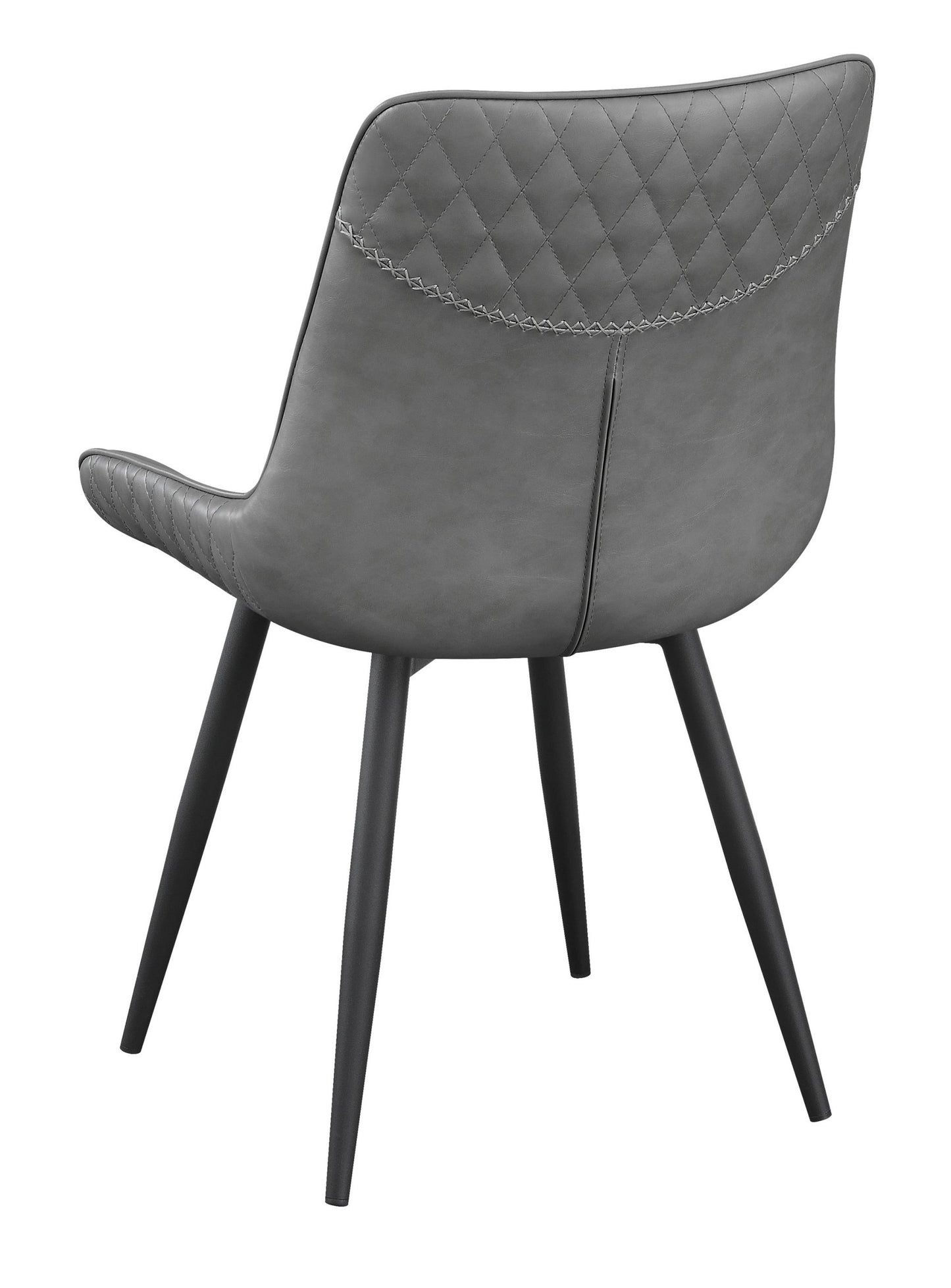 GREY - UPHOLSTERED DINING CHAIR