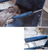 Edmond Modern Blue Velvet & Acrylic Lounge Chair