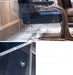 Edmond Modern Blue Velvet & Acrylic Lounge Chair