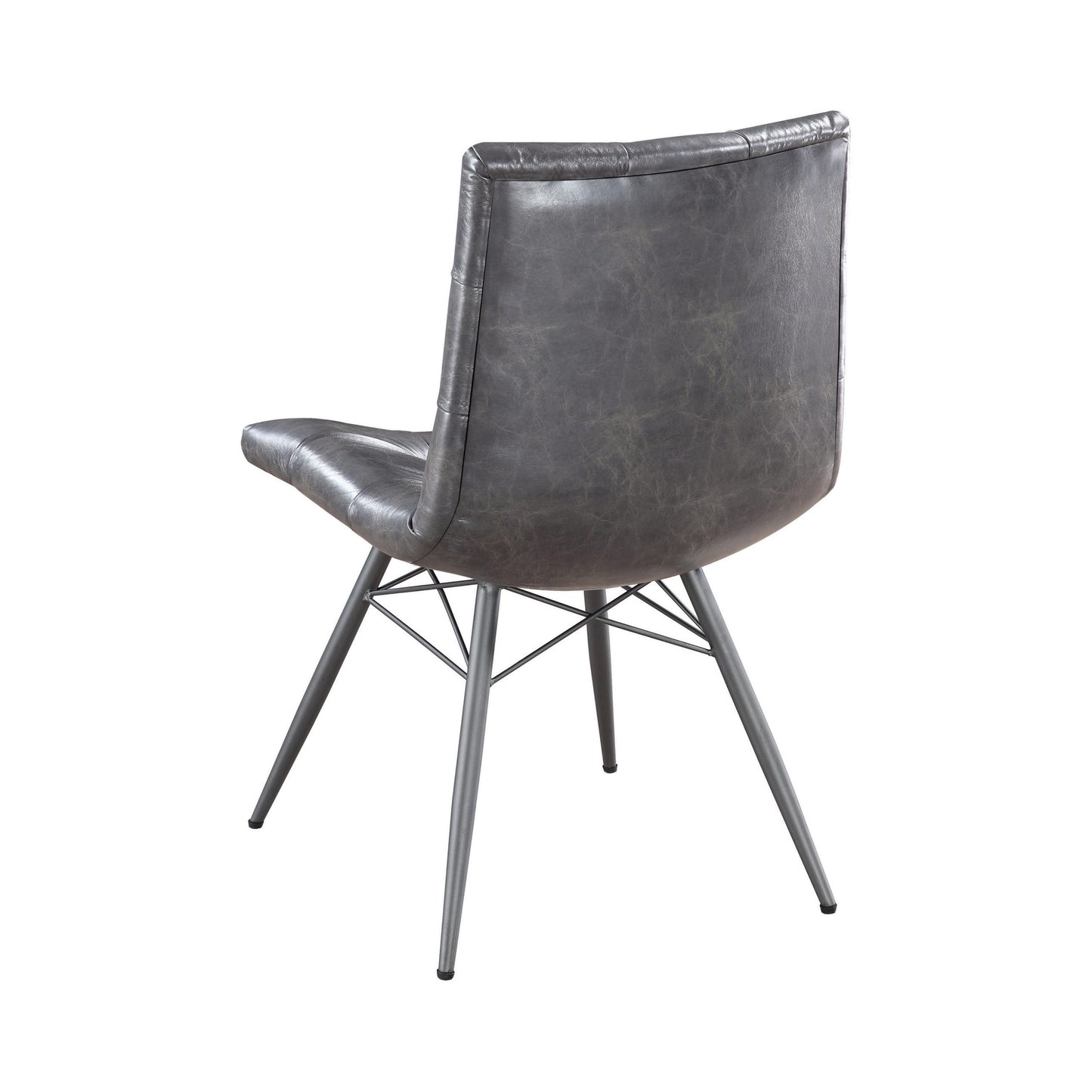 CHARCOAL - TUFTED DINING CHAIR