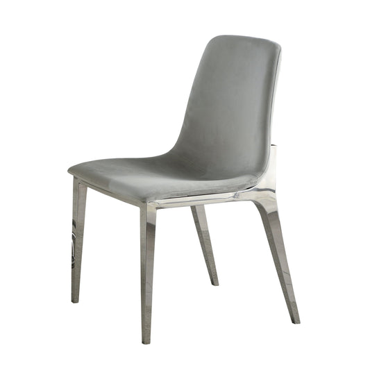 SKY GREY - UPHOLSTERED SIDE DINING CHAIR