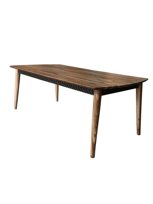 NATURAL SHEESHAM - DINING TABLE