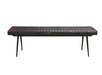 D BROWN  CUSHION SIDE BENCH DINING BENCH - Brown Dining Bench | NorCal Furniture Santa Clara CA