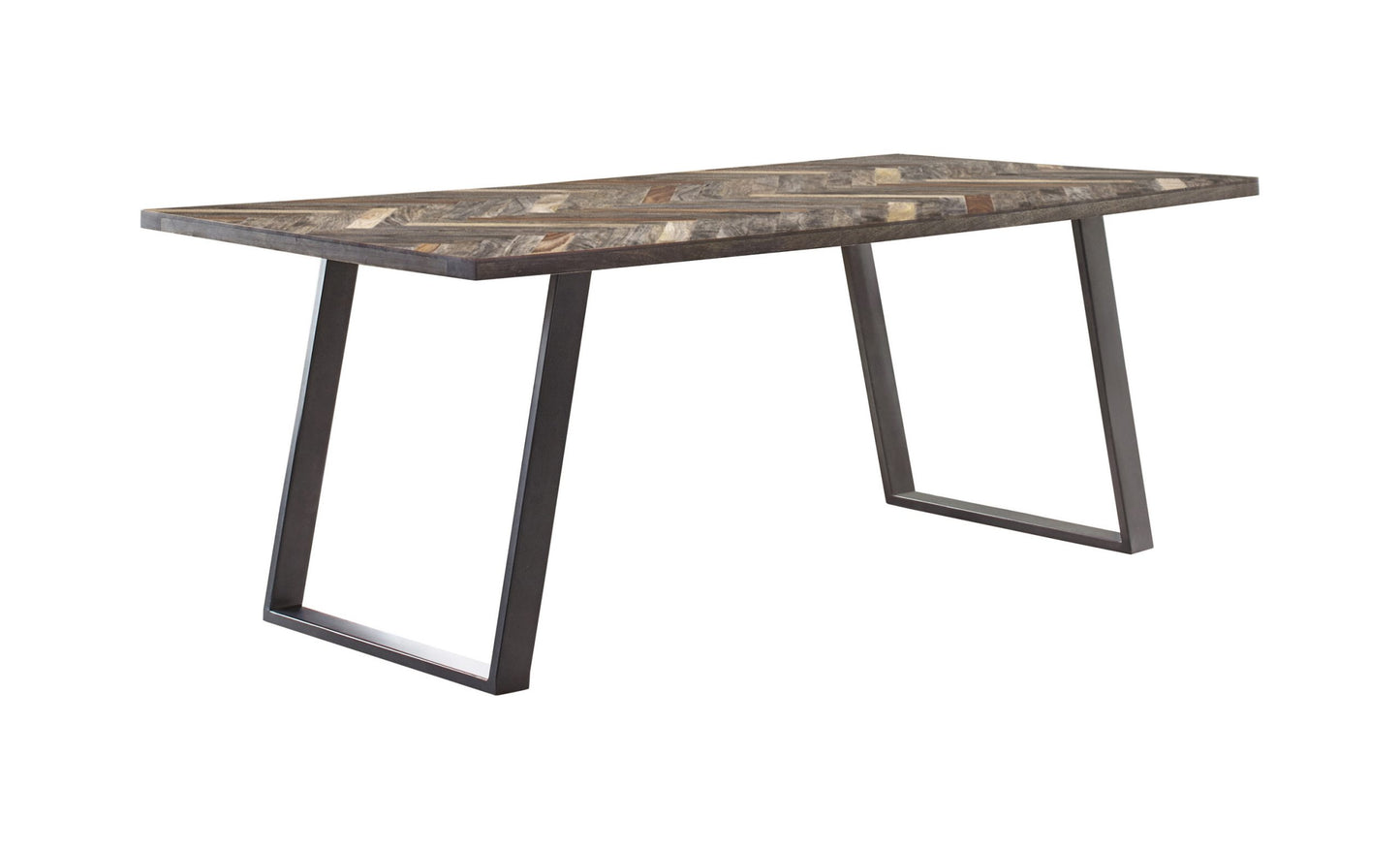 GREY SHEESHAM - DINING TABLE