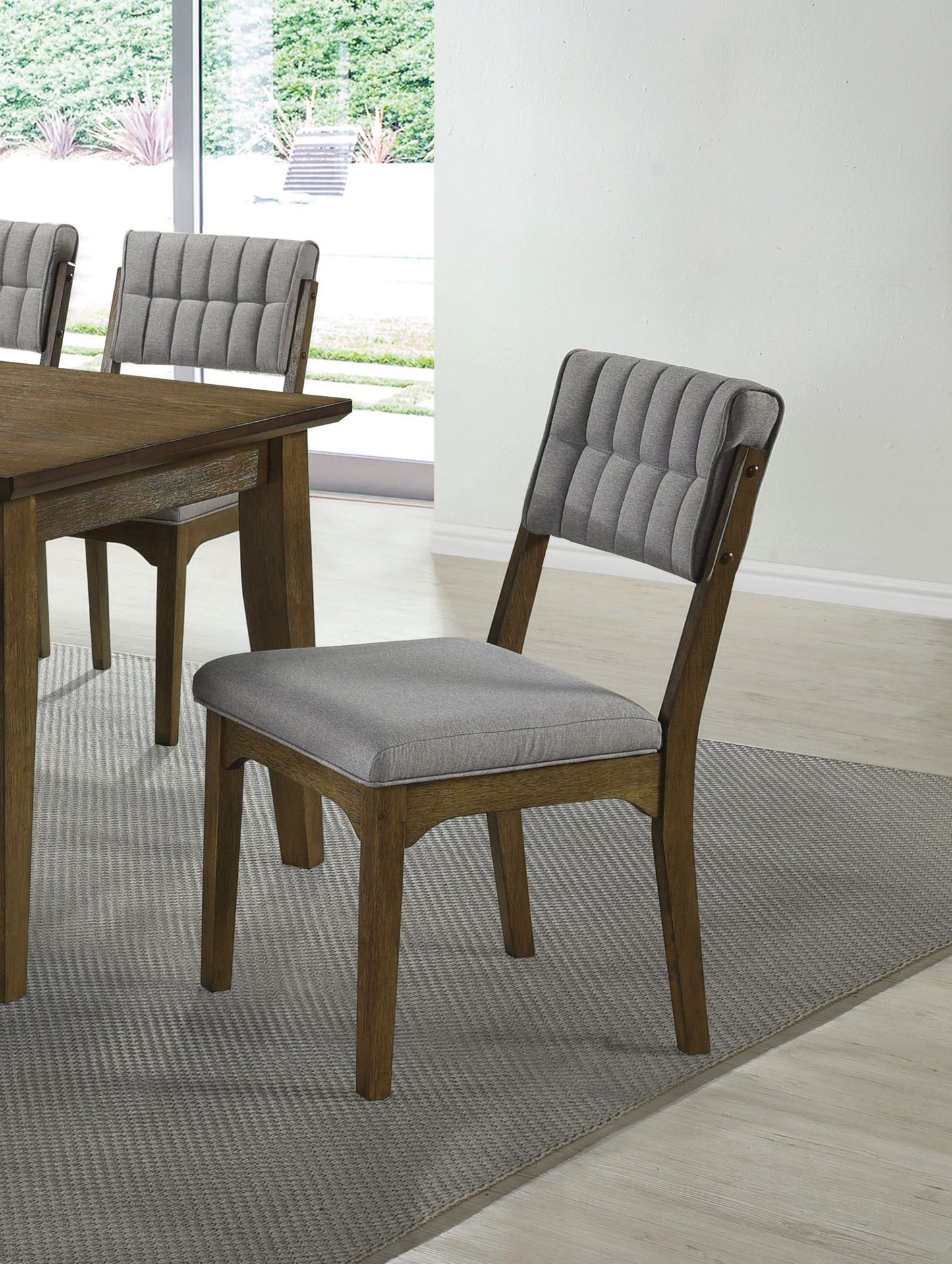 MEDIUM BROWN - DINING CHAIR