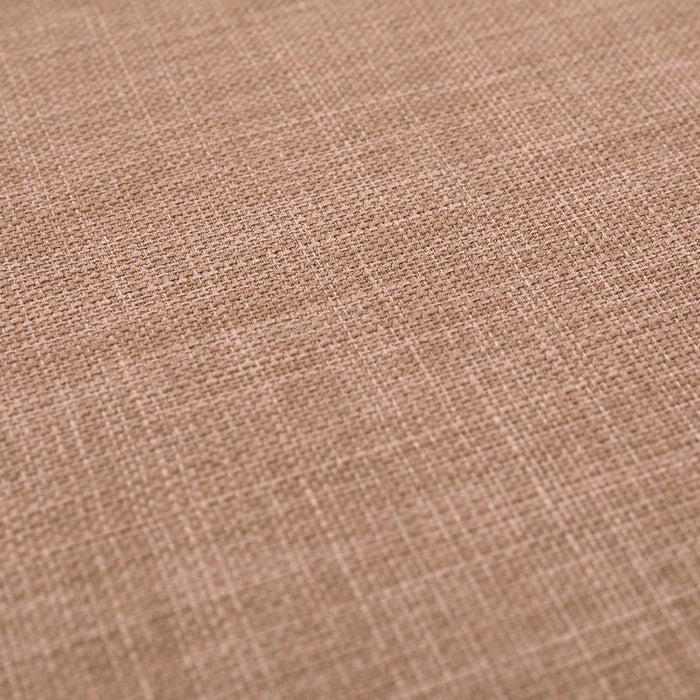 Adler Modern Brown Fabric Ottoman