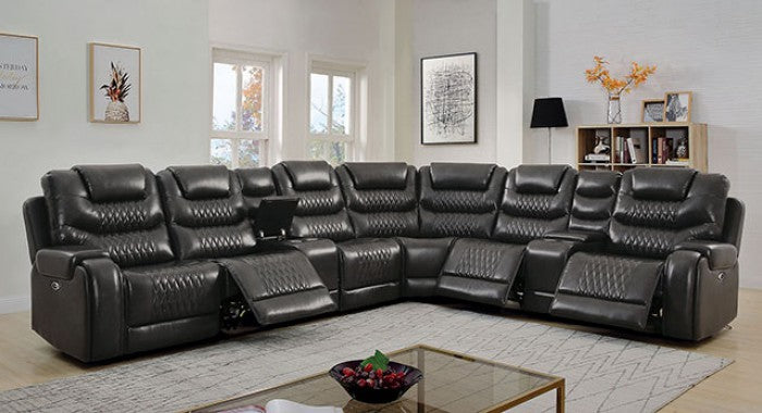 MARIEGOLD - POWER SECTIONAL W/ RECLINER