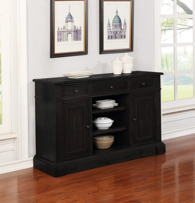 ELPS  SERVER - Transitional Server | NorCal Furniture Santa Clara CA