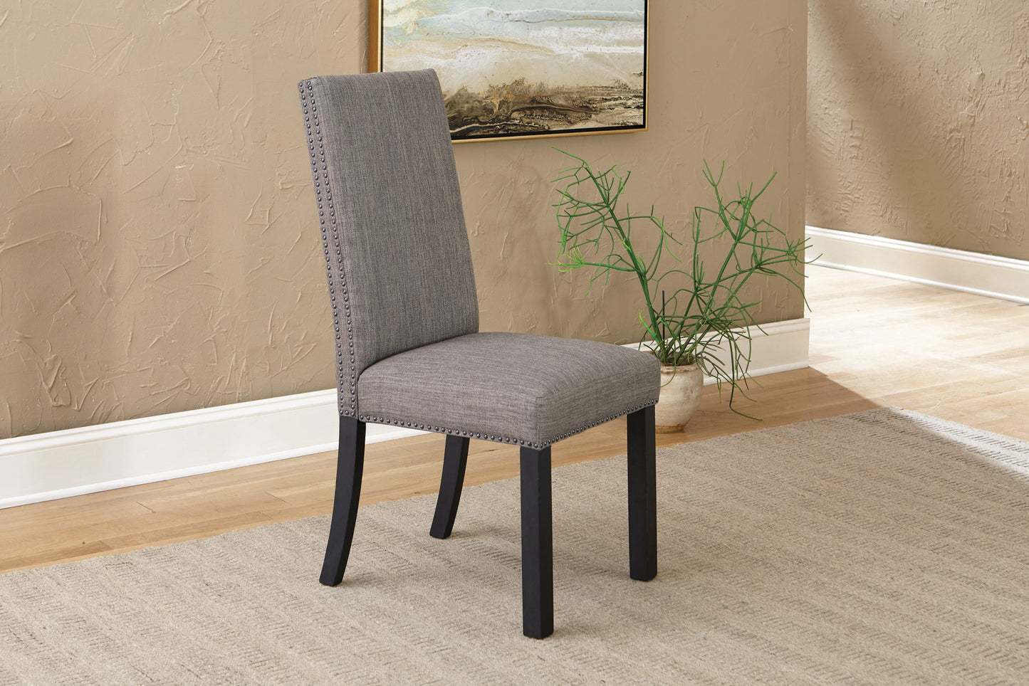 CHARCOAL - DINING CHAIR