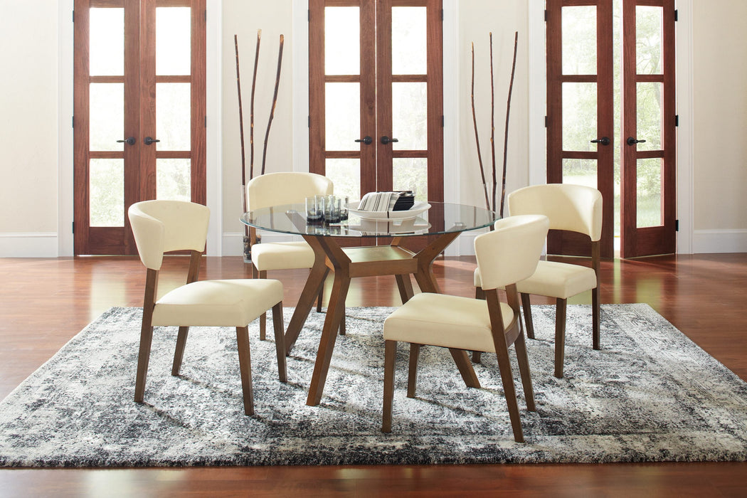 MEG  DINING TABLE - Mid-Century Modern Dining Table | NorCal Furniture Santa Clara CA